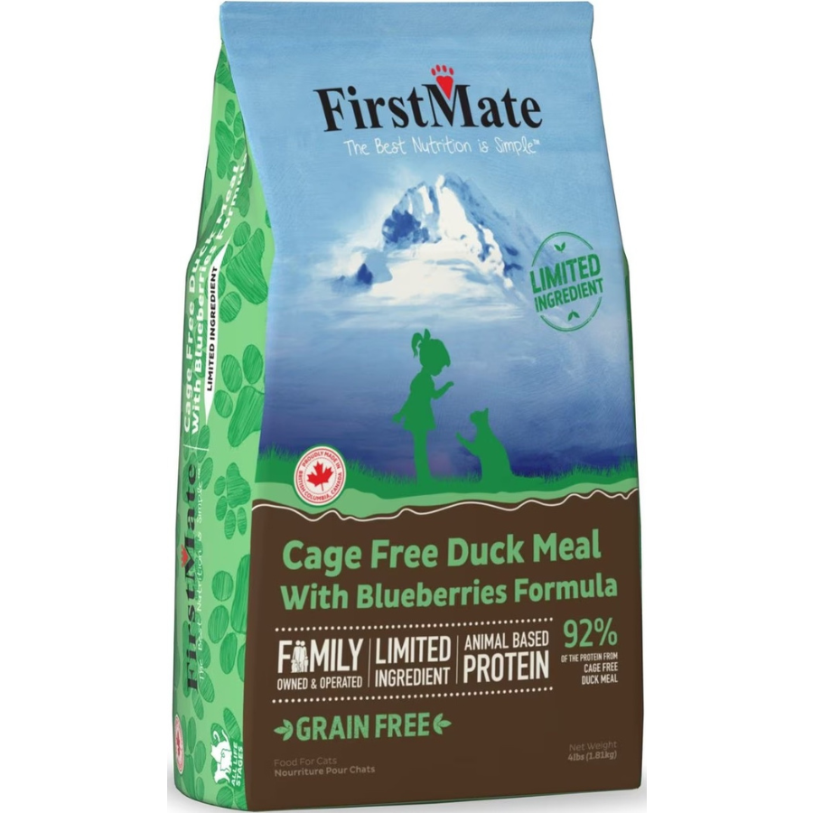 Firstmate Grain-Free Cage Free Duck with Blueberries Cat Food