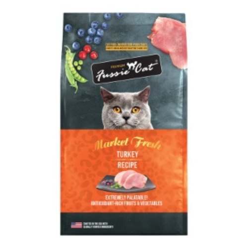 Fussie Cat Market Fresh Turkey Recipe Grain-Free Dry Cat Food