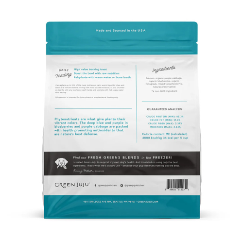 Green Juju Freeze-Dried Salmon Bites Topper Dog & Cat Treats