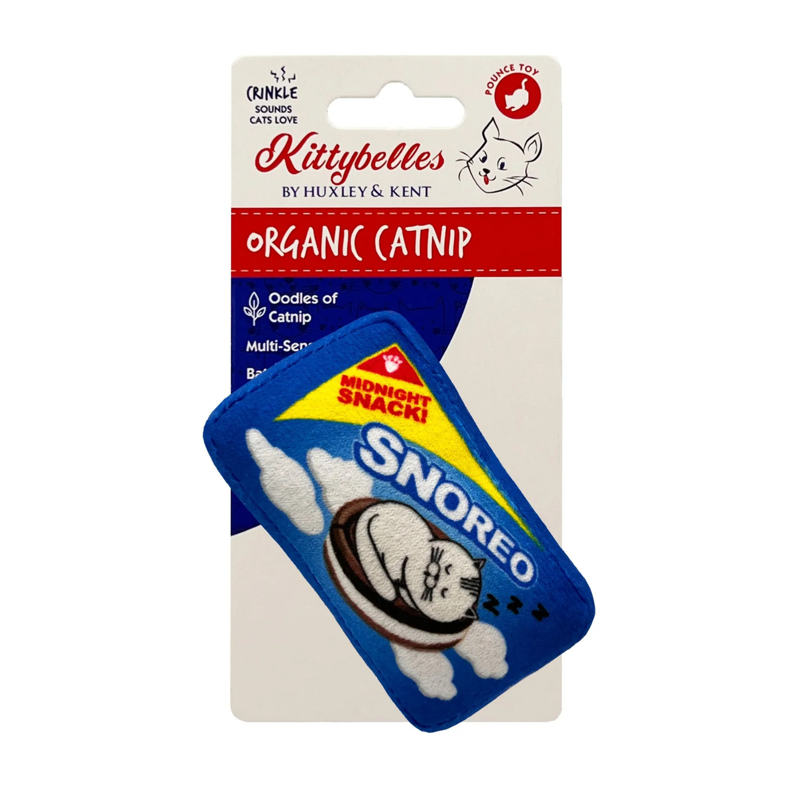 Huxley & Kent Snoreo Cookies Cat Toy