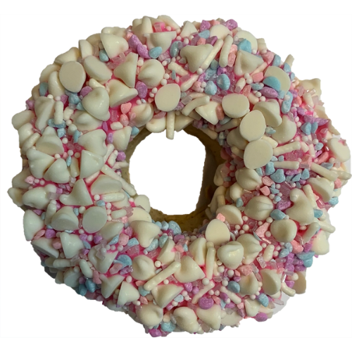 K9 Granola Factory Gourmet Donut, Cotton Candy Dog Treat OLD