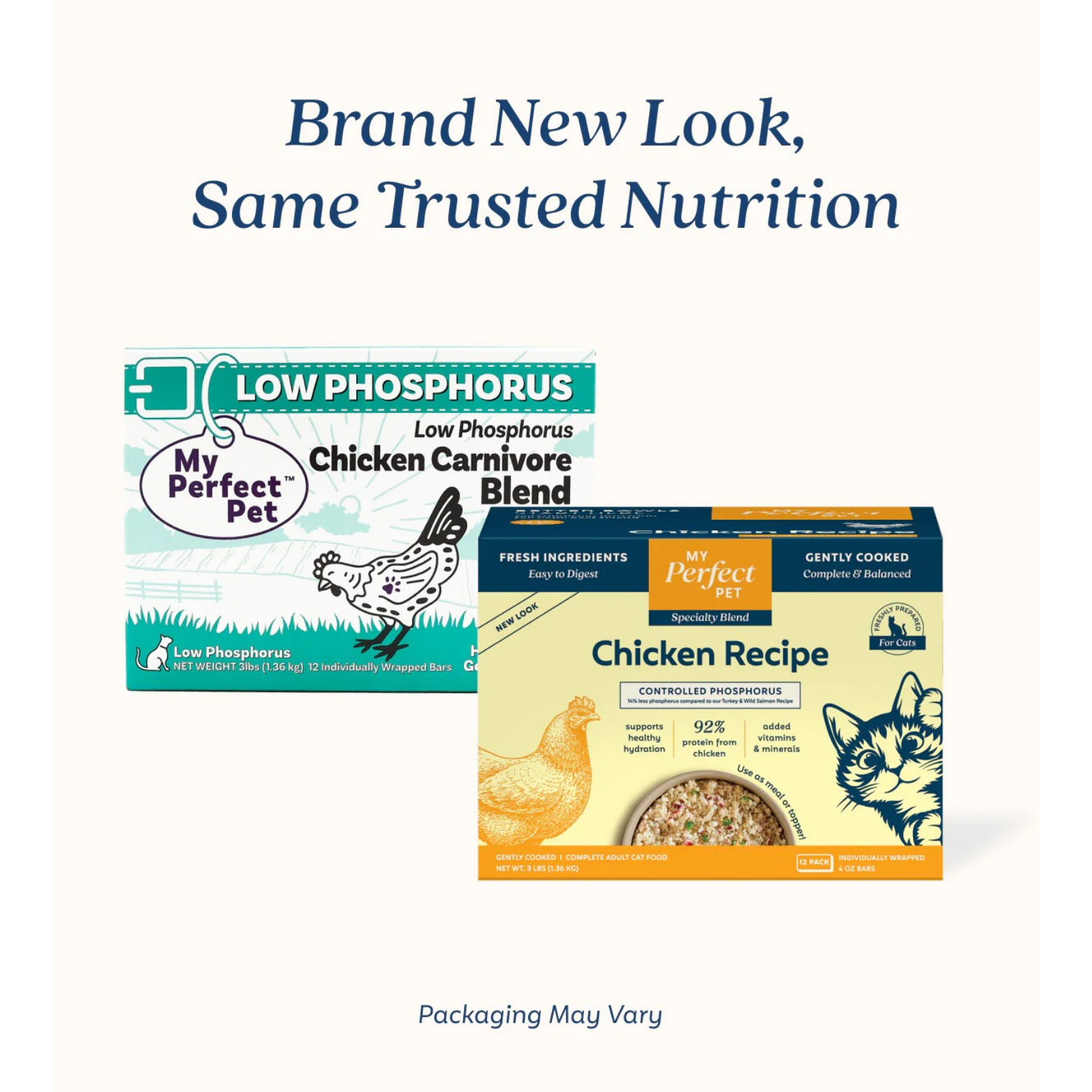 My Perfect Pet Low Phosphorus Chicken Blend Gently Cooked Adult Cat Food