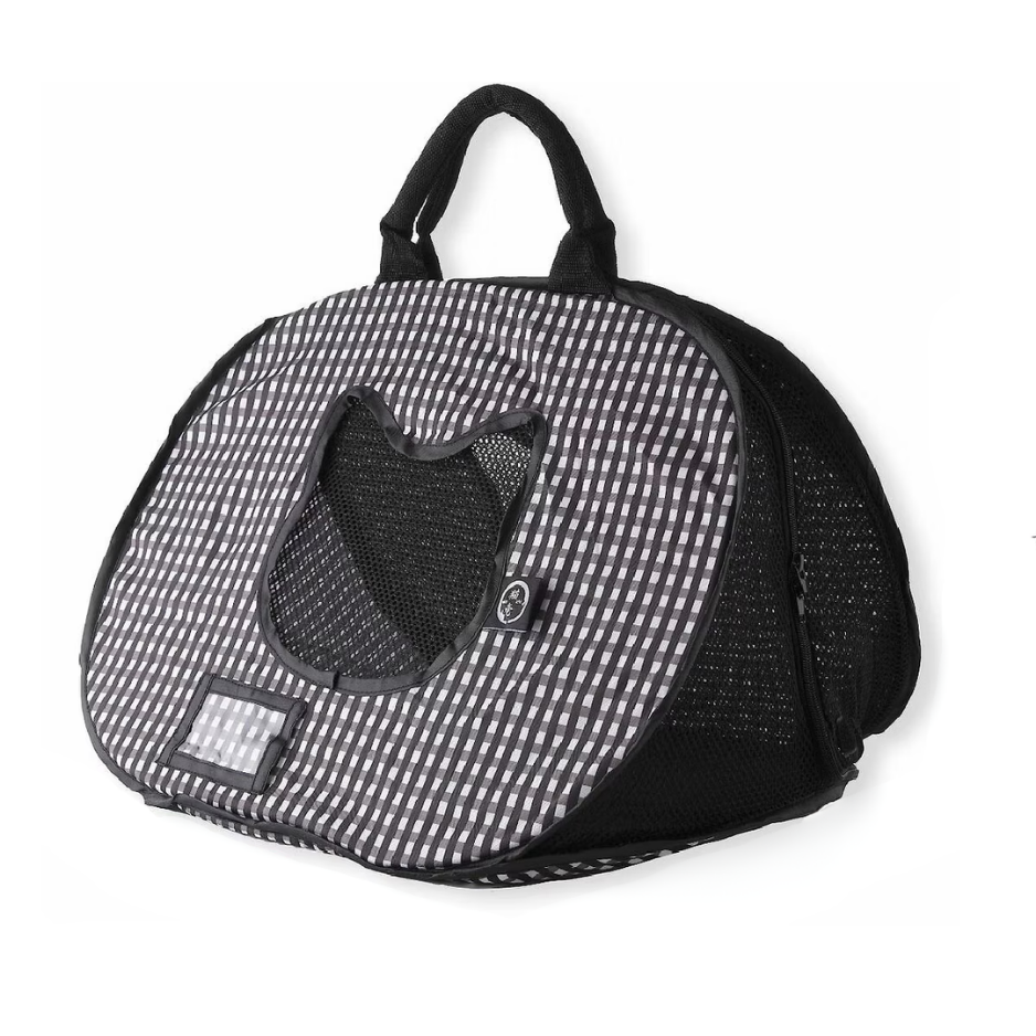 Necoichi Ultralite Pop-Up Cat Carrier Black
