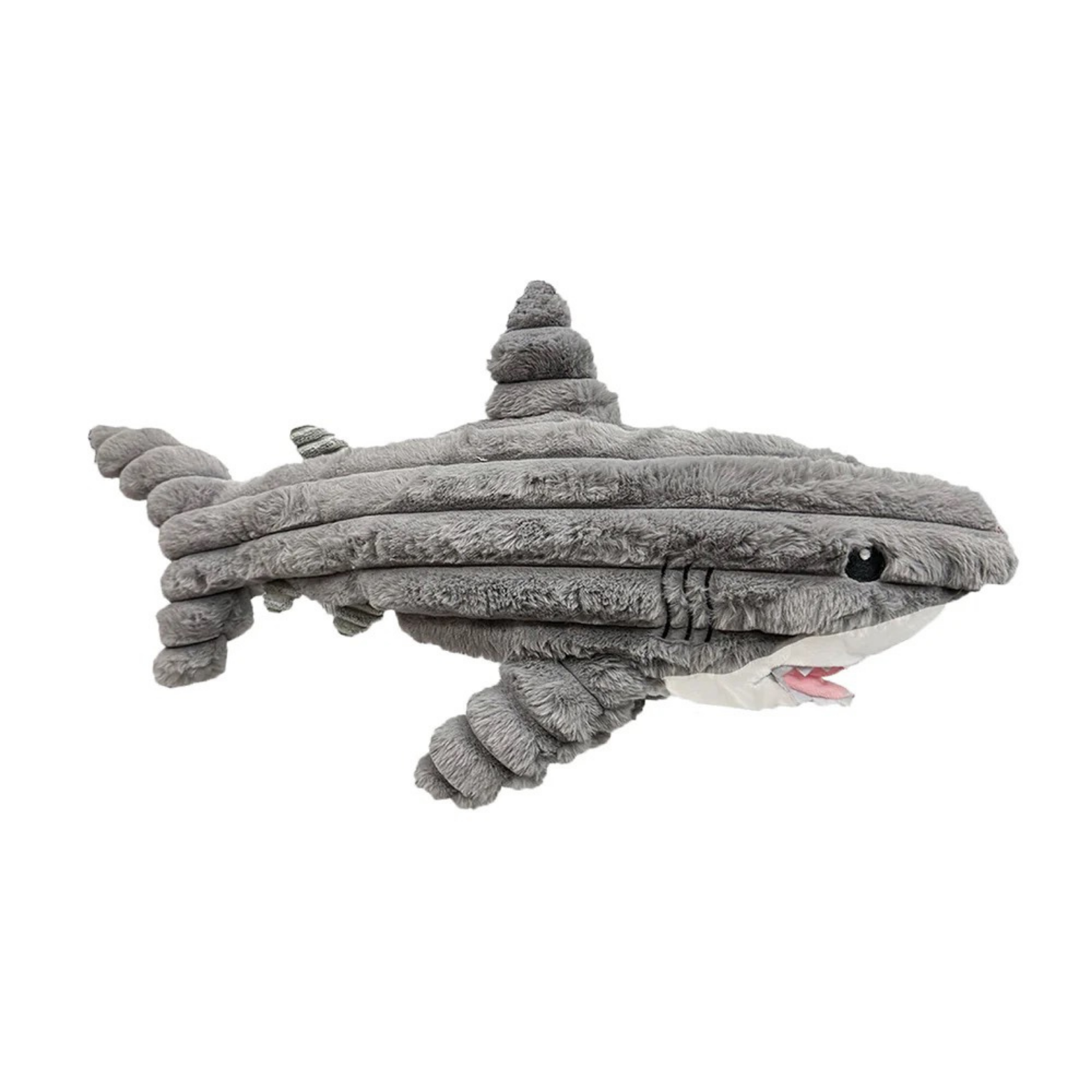 Petlou Ocean Friends Great White Shark Dog Toy, 26"