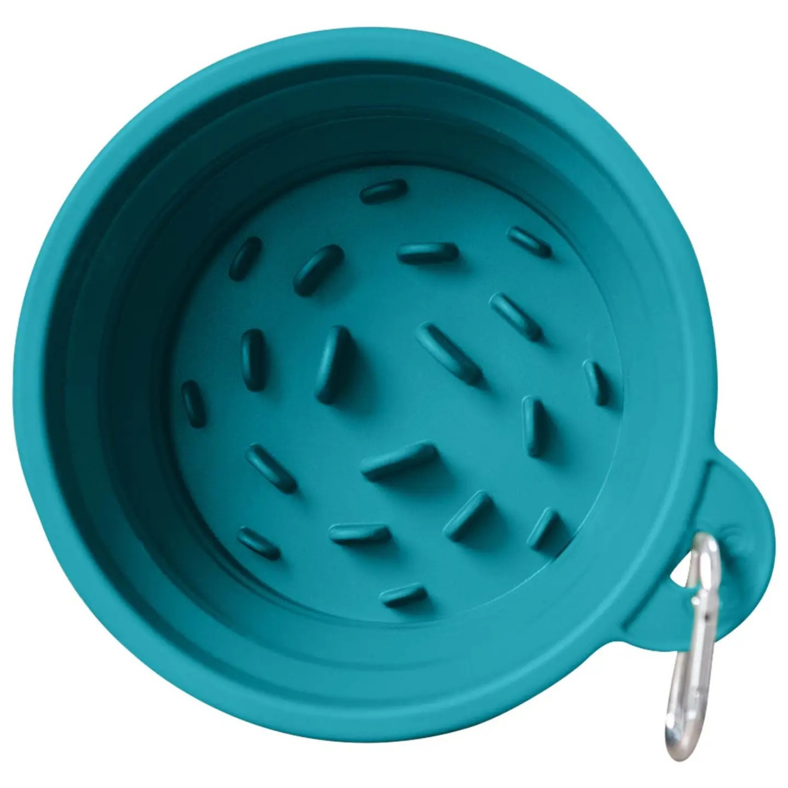 Puppington Collapsible Silicone Dog Slow Feeder Bowl