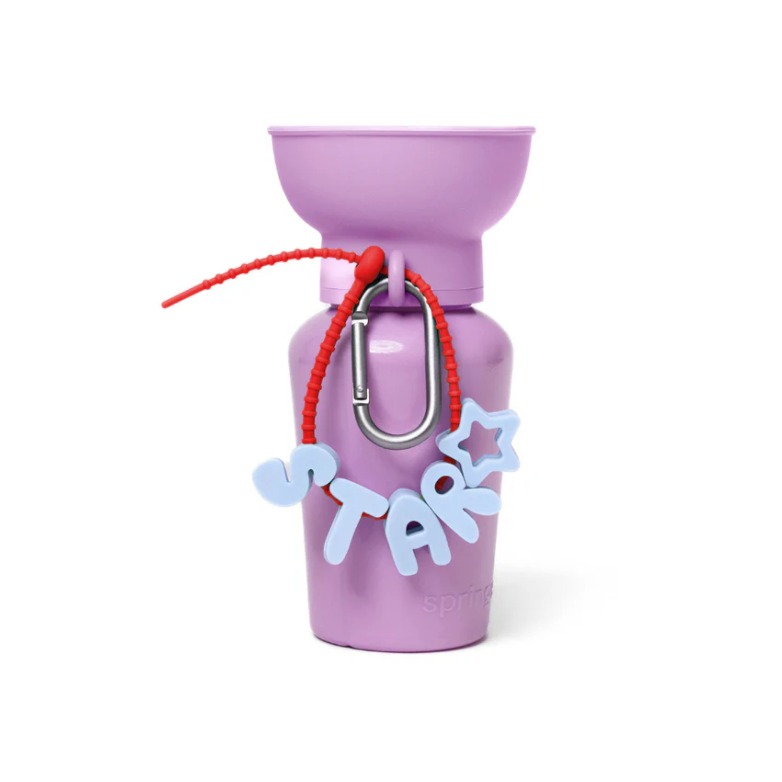 Springland Pets Dog Charm Bottle Straps Red