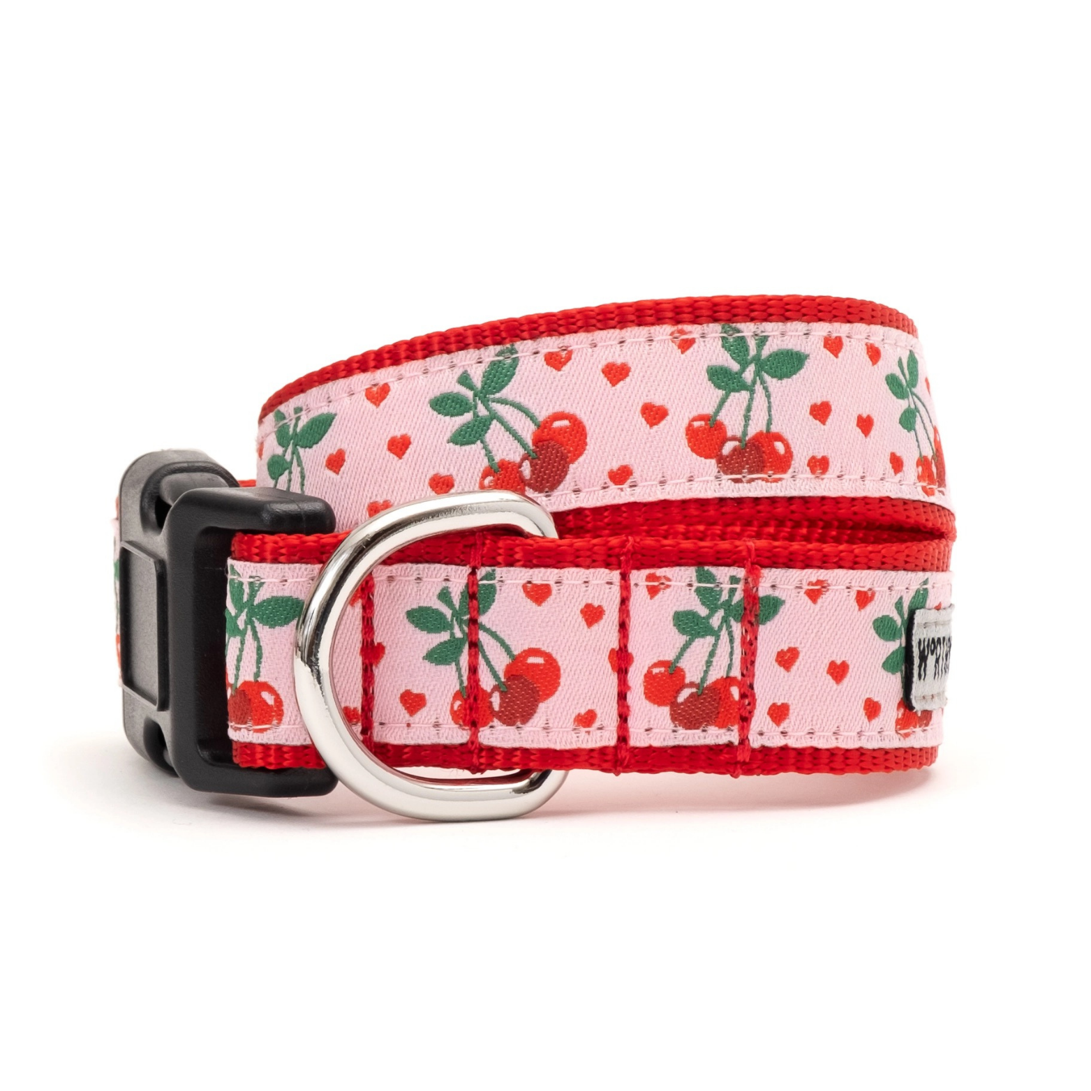 The Worthy Dog Cherries Jubilee Dog Collar