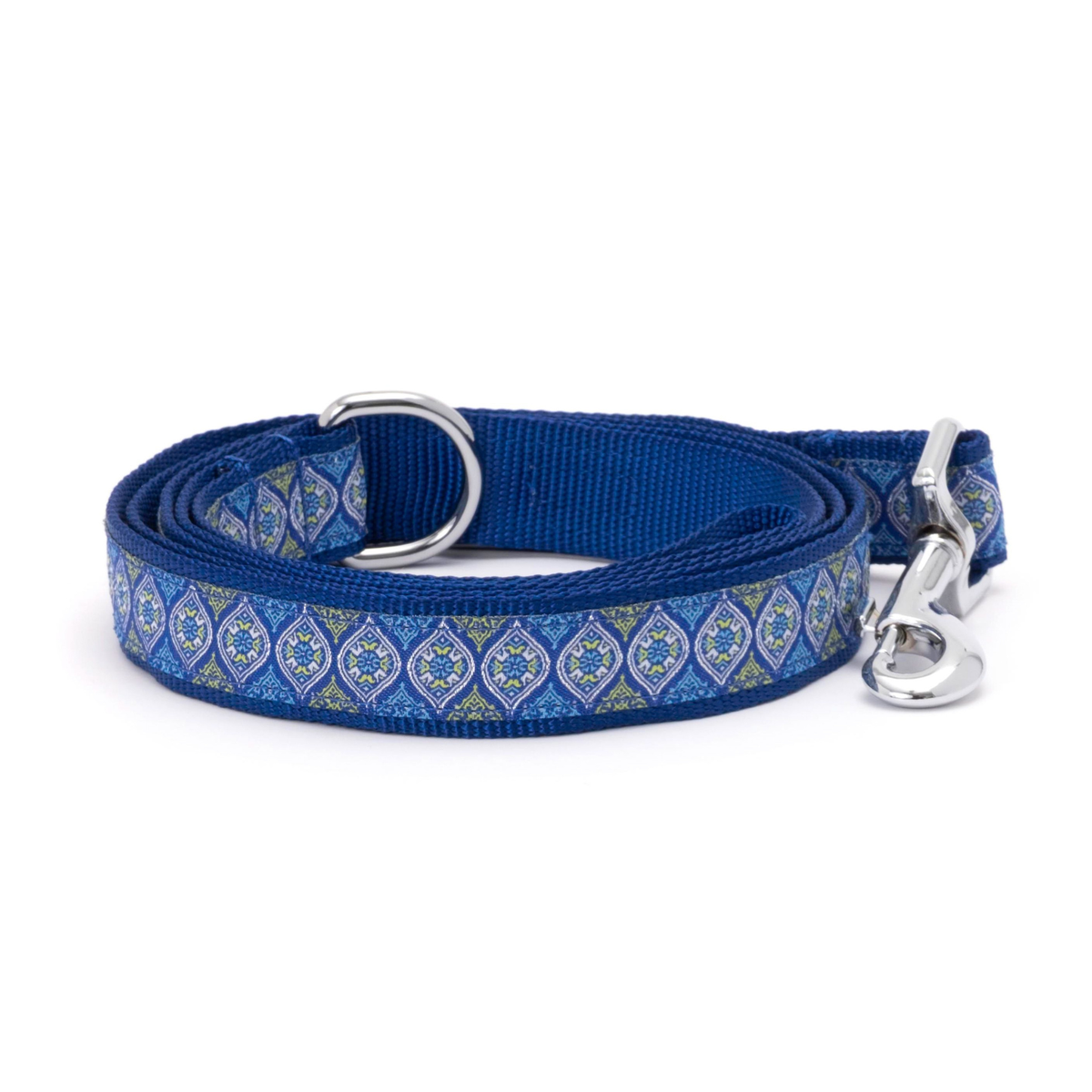 The Worthy Dog Fall Medallion Blue Dog Lead