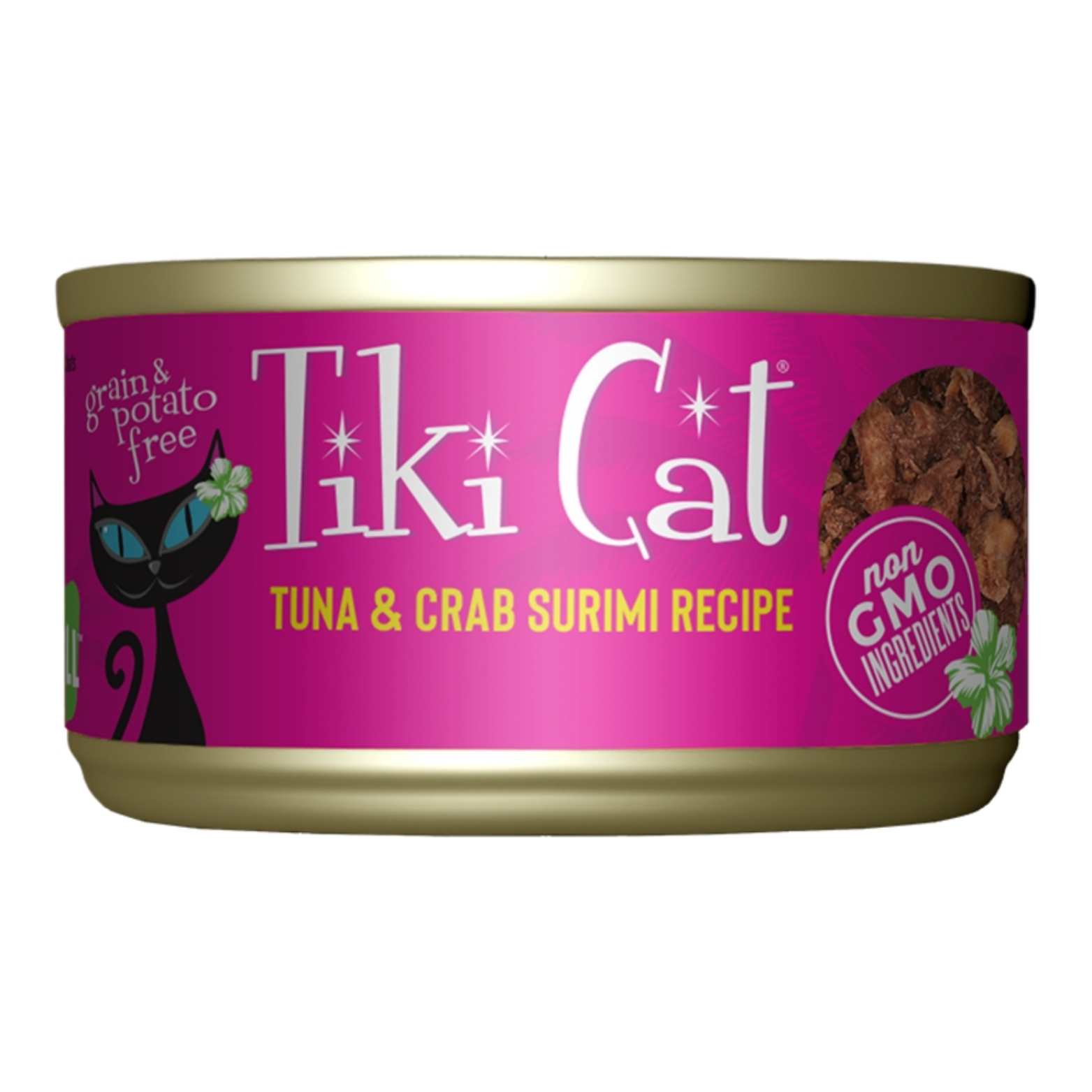 Tiki Cat Lanai Grill Tuna & Crab Surimi Recipe Canned Cat Food