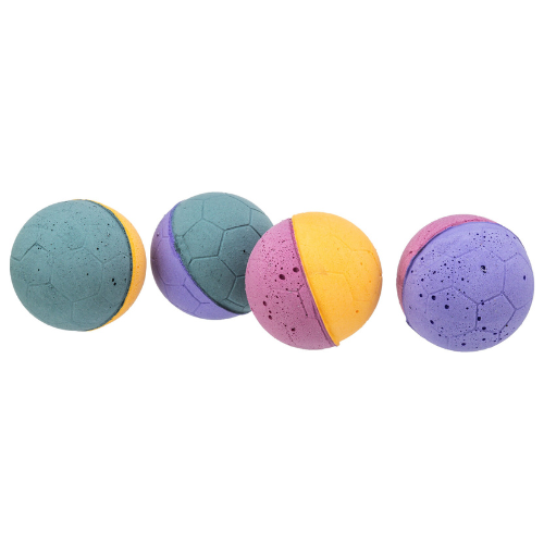 Trixie Soft Rubber Ball Cat Toy, 1.8"