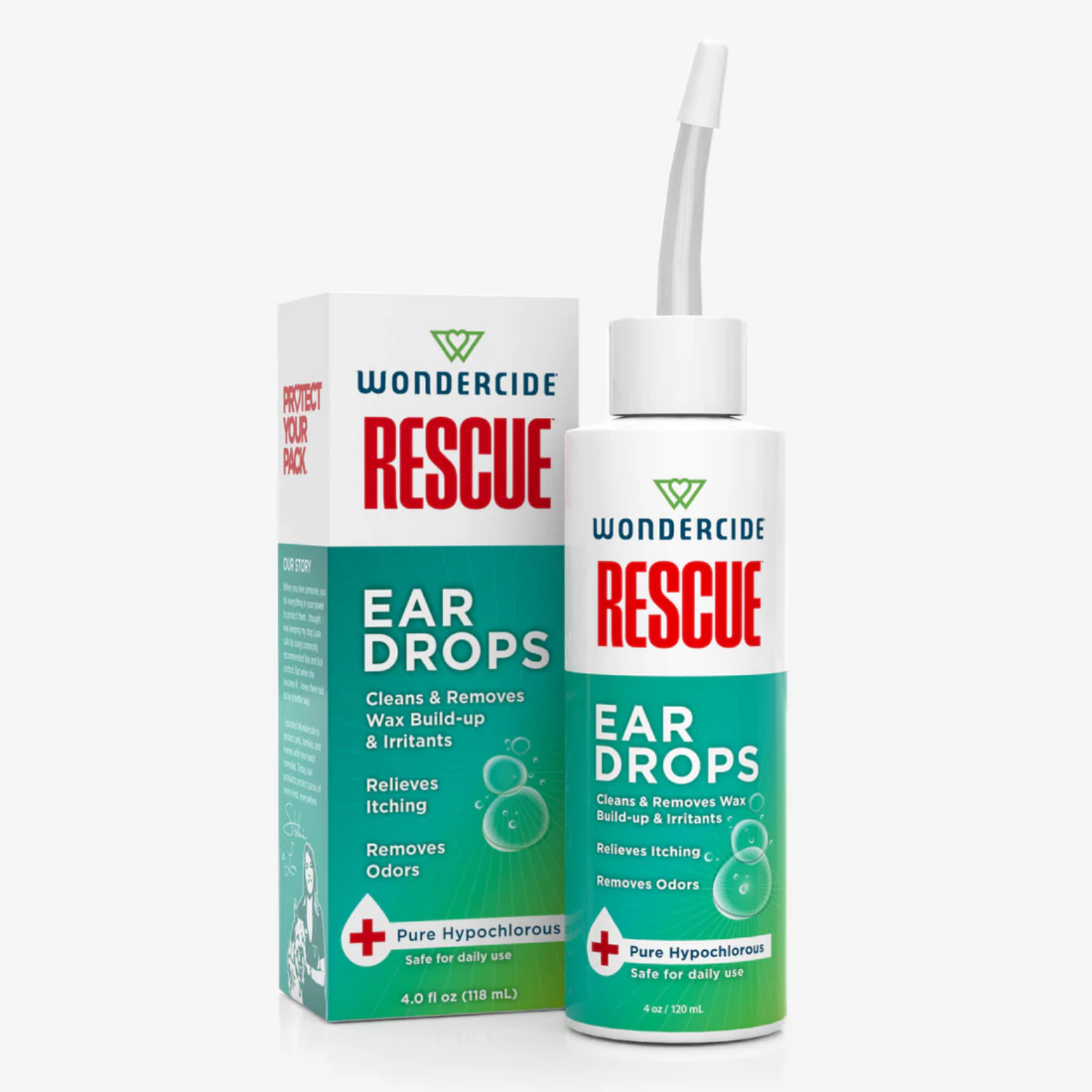 Wondercide Dog & Cat Rescue Ear Drops 4oz