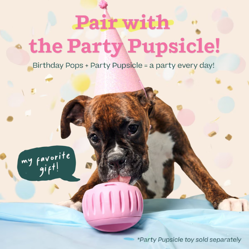 Woof Pet Birthday Pupsicle Pops Refills Dog Treat
