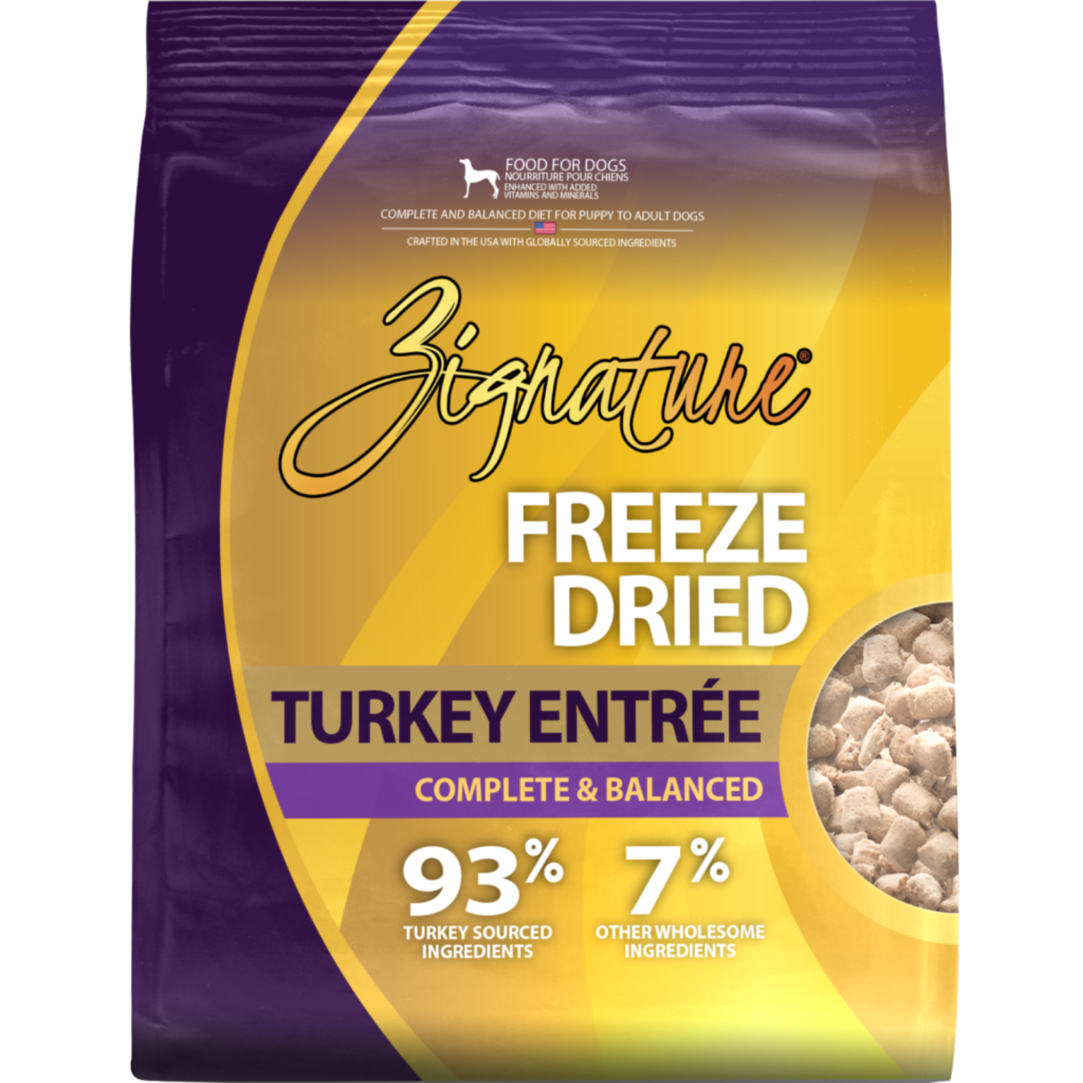 Zignature Turkey Entrée Limited Ingredient Formula Freeze-Dried Dog Food