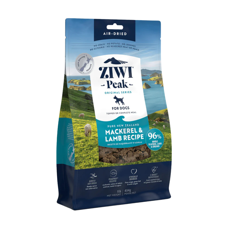 ZiwiPeak Daily-Dog Mackerel & Lamb Cuisine Air-Dried Dog Food