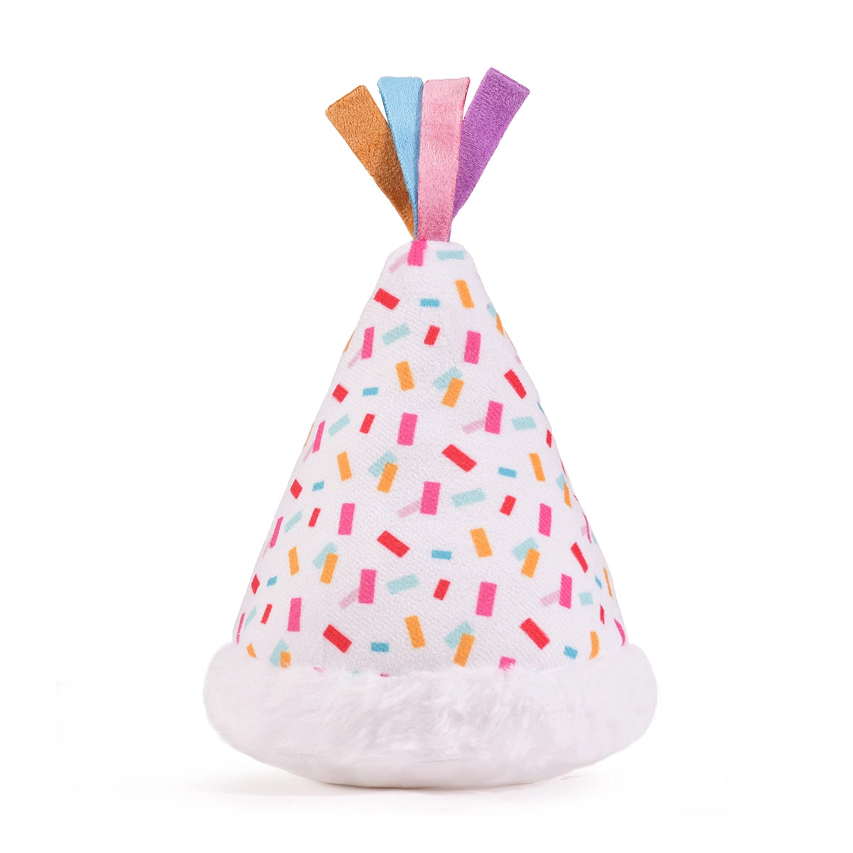 Hugsmart Pet Yappy Pawty Time Hat Plush Toy