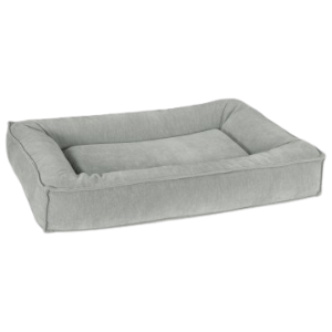 Bowsers Divine Futon Dog Bed Chenille Oyster - Mutts & Co.