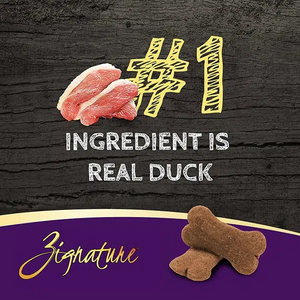 Zignature Ziggy Bars Duck Formula Crunchy Dog Treats 12oz - Mutts & Co.