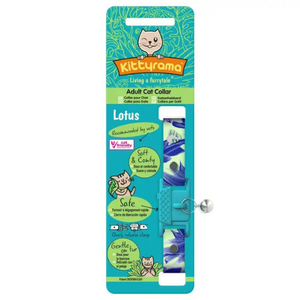 Kittyrama Vet & Cat Expert Approved Cat Collar Lotus - Mutts & Co.
